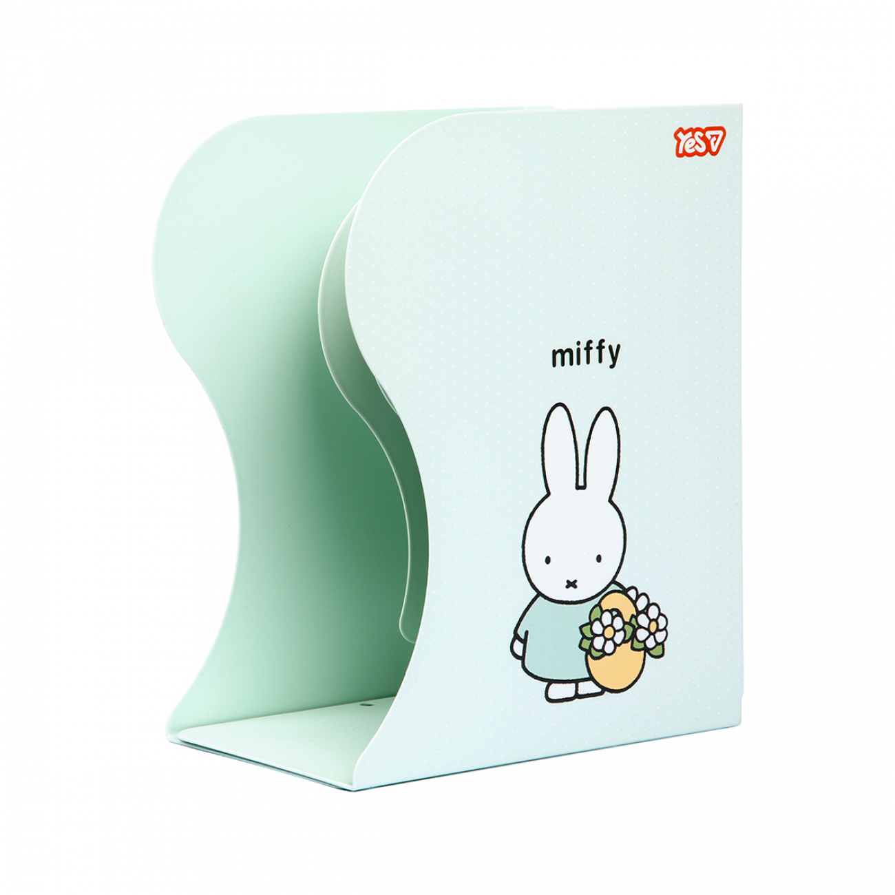 Подставка для книг вертикальная раздвижная Miffy металл