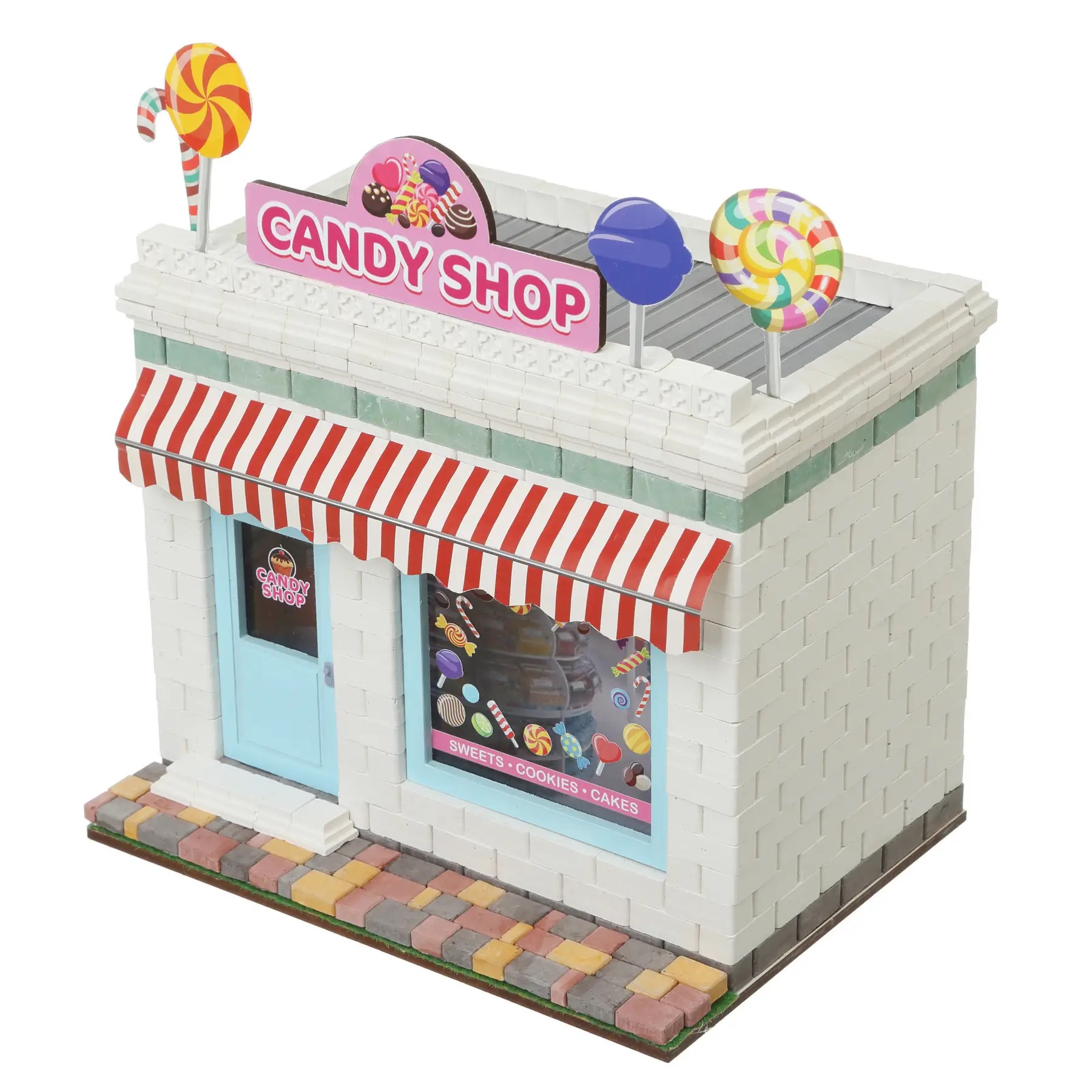 Конструктор з керамічної цеглинок "Магазин солодощів"