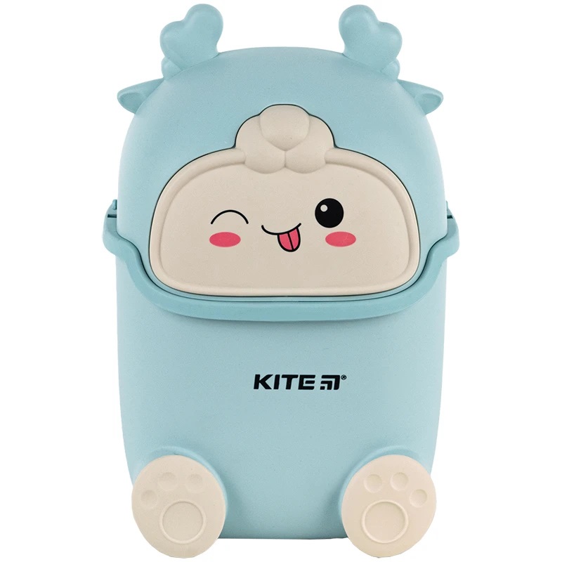 Контейнер настольный для мусора Kite, голубой