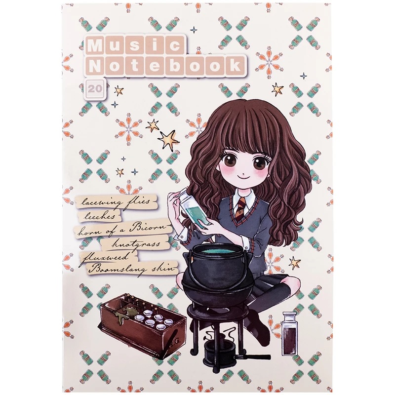 Тетрадь для нот А4 20 л Harry Potter