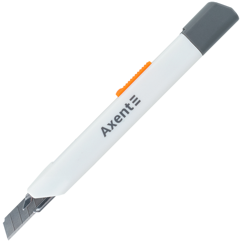 Ніж канцелярський 9 мм Axent 6607-A мет.направляючі