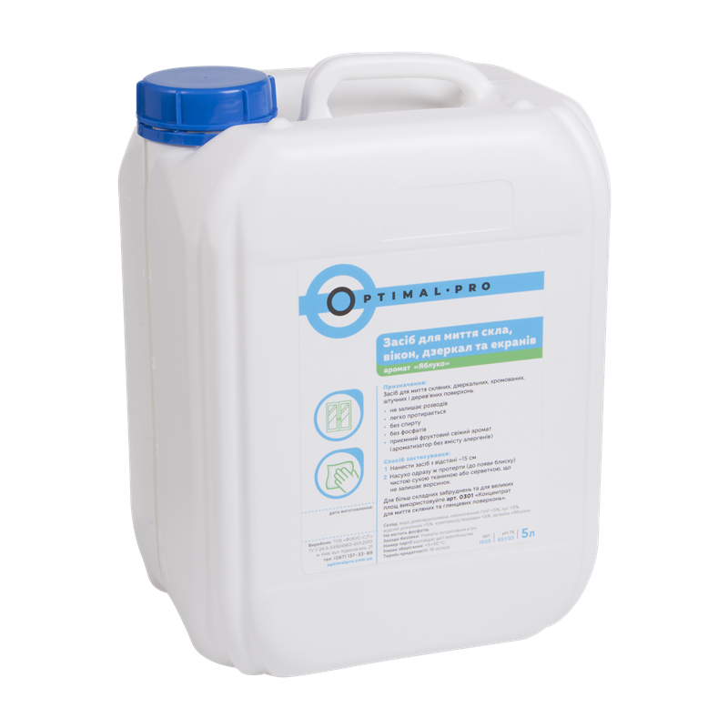 Засіб для скла Optimal 5л