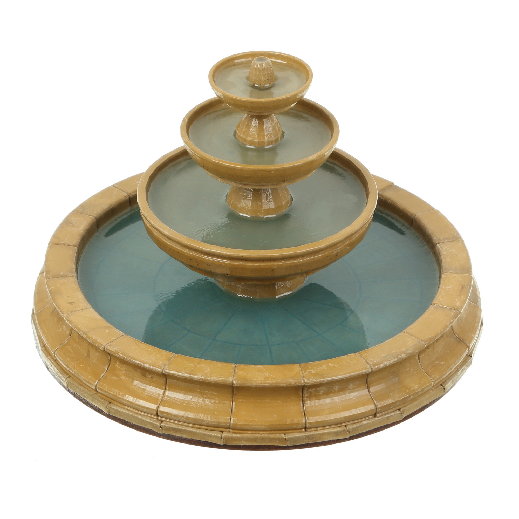 Конструктор из керамических кирпичиков "Фонтан"