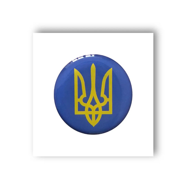 3D-стикер Герб України
