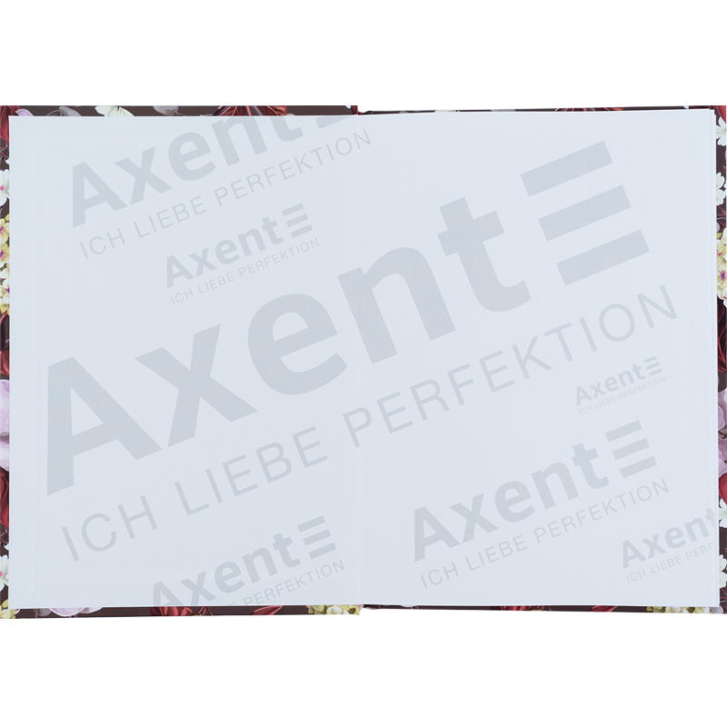 Книга записна А5 96 арк тв палітурка клітинка софт тач виб УФ лак Bloom коричнева