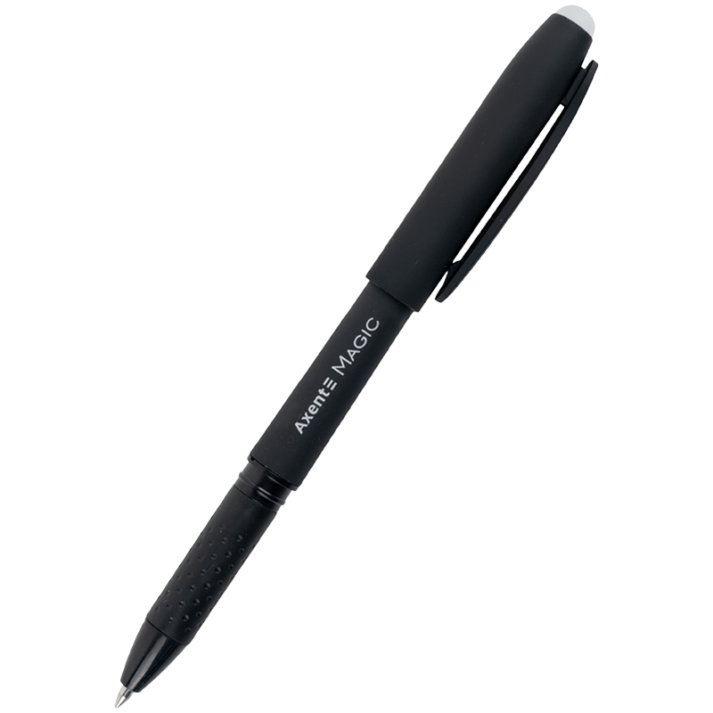 Ручка гелевая пиши-стирай Axent Magic 0,7 черная