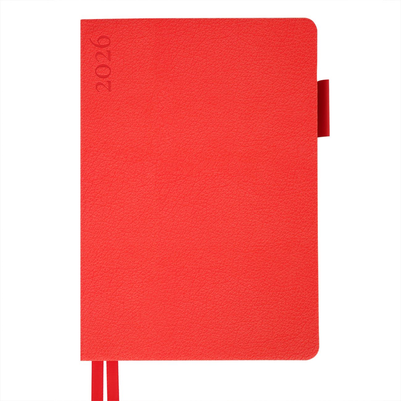 Щоденник дат. Стандарт Binario м'яка обкл. червоний