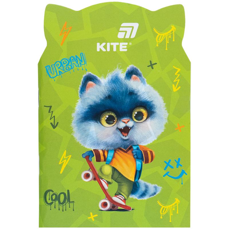 Блокнот В6 48 арк скоба клітинка Skate cat