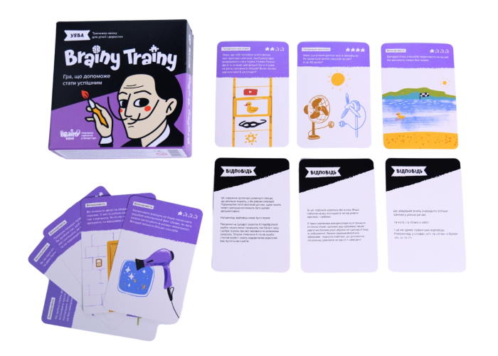 Гра настільна Brainy Trainy Уява