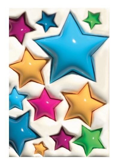 Тетрадь А6 32 л скоба клетка картон хром ерзац серия 3D Ассорти