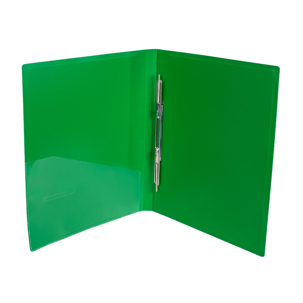 Папка-швидкозшивач А4 Economix Light, зелена