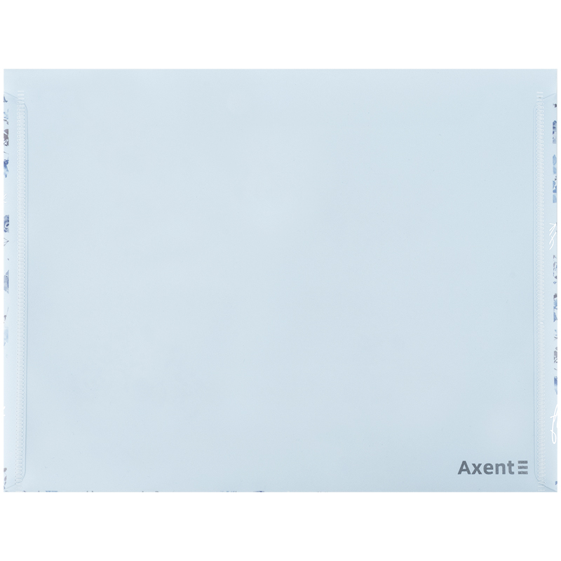 Папка на кнопці А5 Flower Symphony-2 блакитна