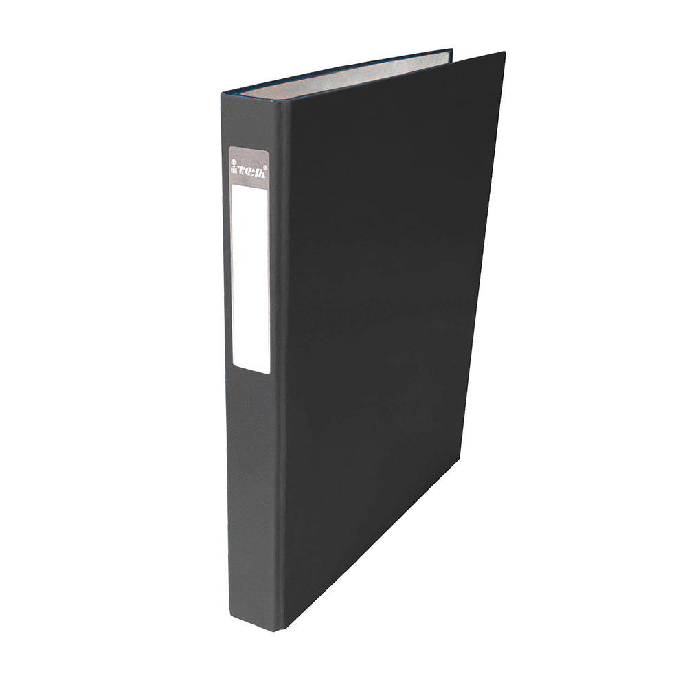 Папка А4 на 2 кільця 40 мм ITEM, чорна