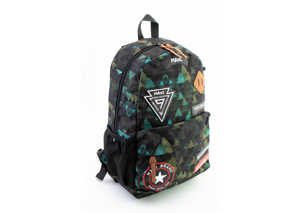 Рюкзак молодежный Maxi APS-5054Hgreen