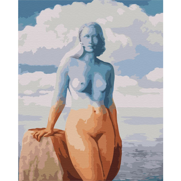 Картина за номерами 40×50 см "Чорна магія" Рене Магрітт