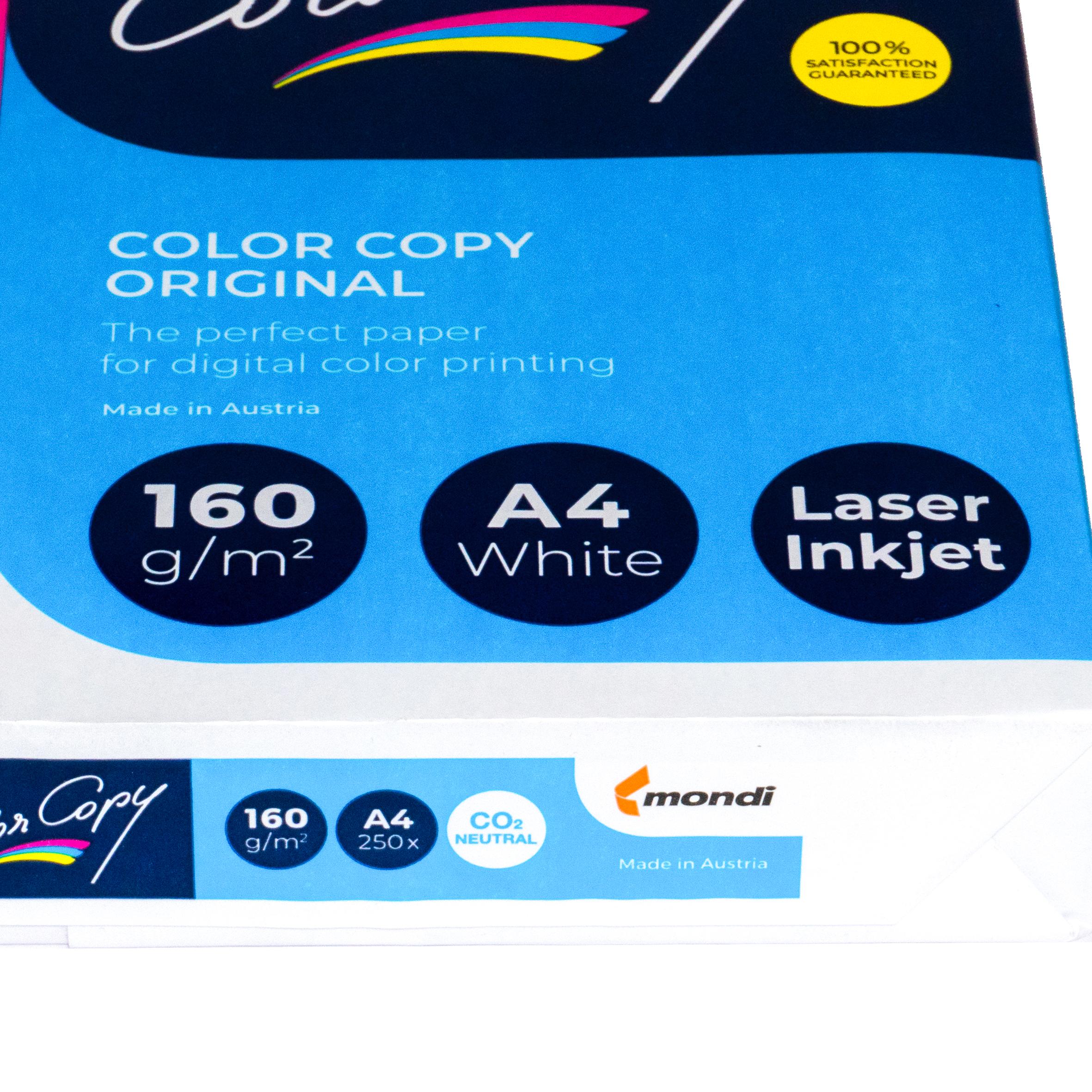 Папір для лазерного та струменевого друку А4 Color Copy 160 г/м2 250 арк