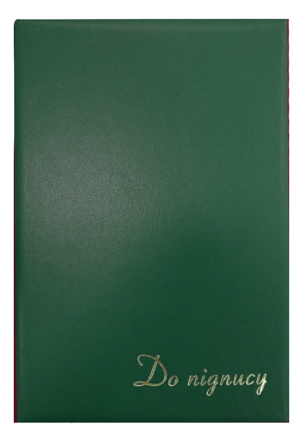 Папка адресна 221*320 До підпису Поліграфіст, зелена