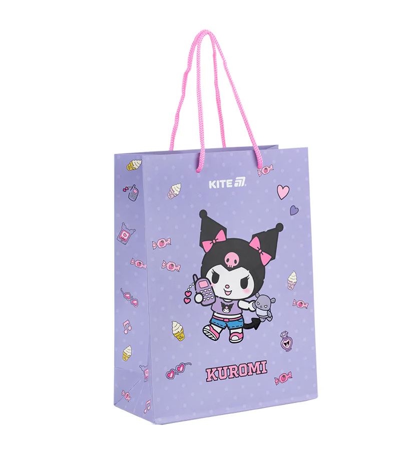 Пакет бумажный подарочный, 18х24см, HK-2