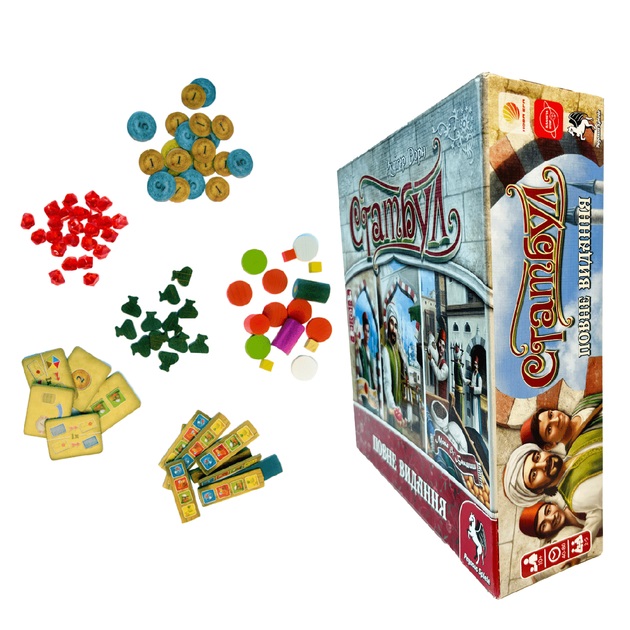 Игра настольная Стамбул. Полное издание