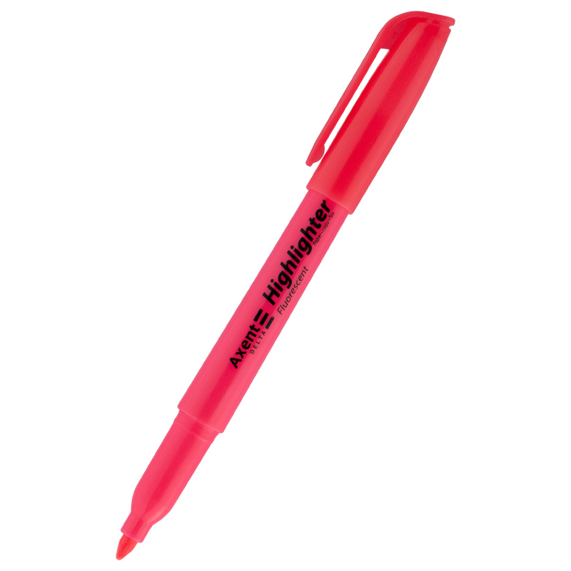 Маркер текстовый Delta D2503 2-4 мм розовый