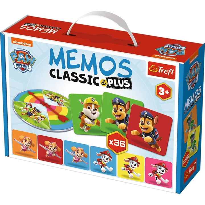 Игра настольная Мемос Щенячий патруль классические 36 карт