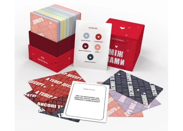 Игра настольная Между нами: О любви