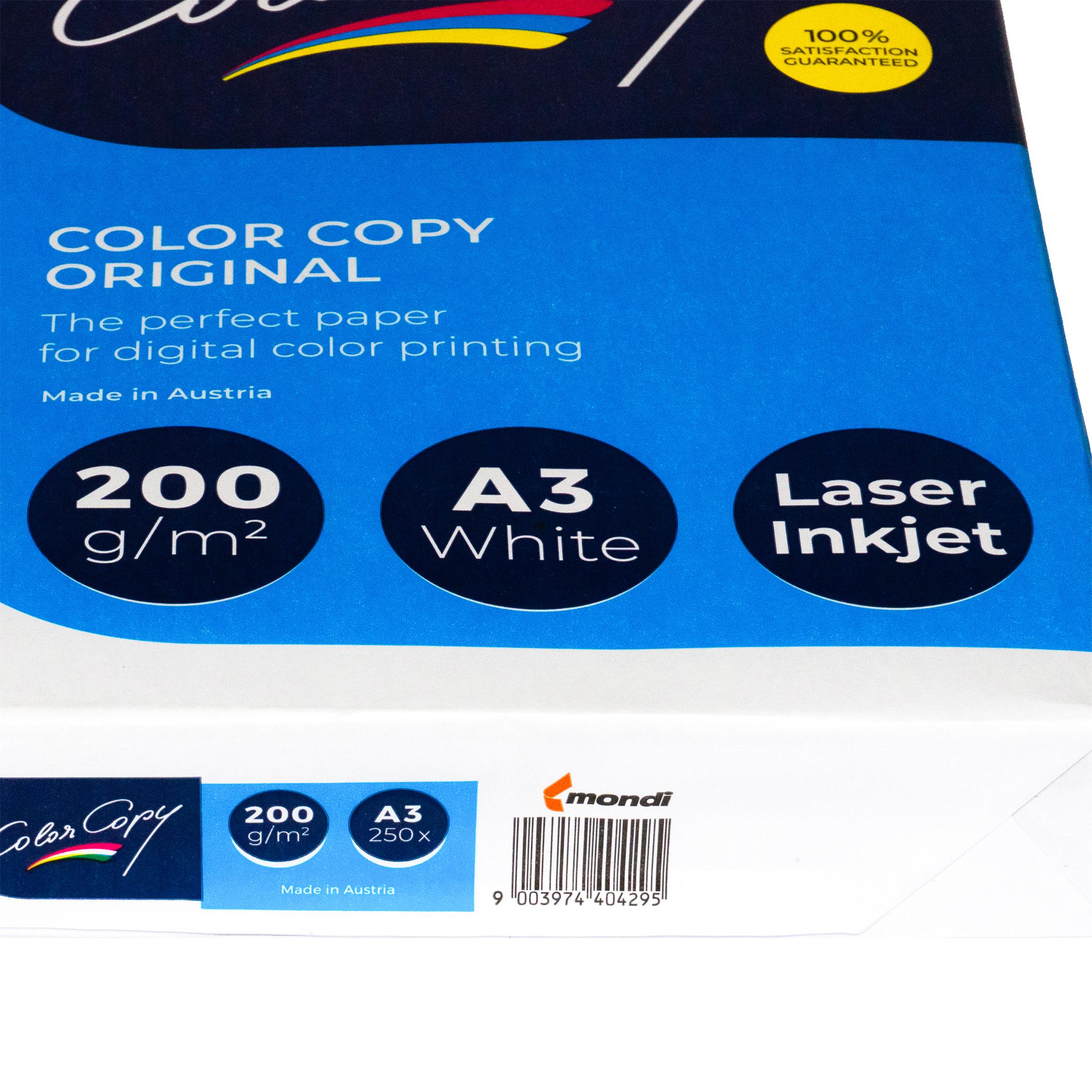 Папір для лазерного та струменевого друку А3 Color Copy 200 г/м2 250 арк