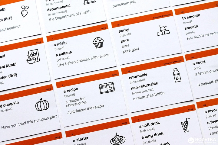 Картки для вивчення англійської мови English Student Intermediate B1.2