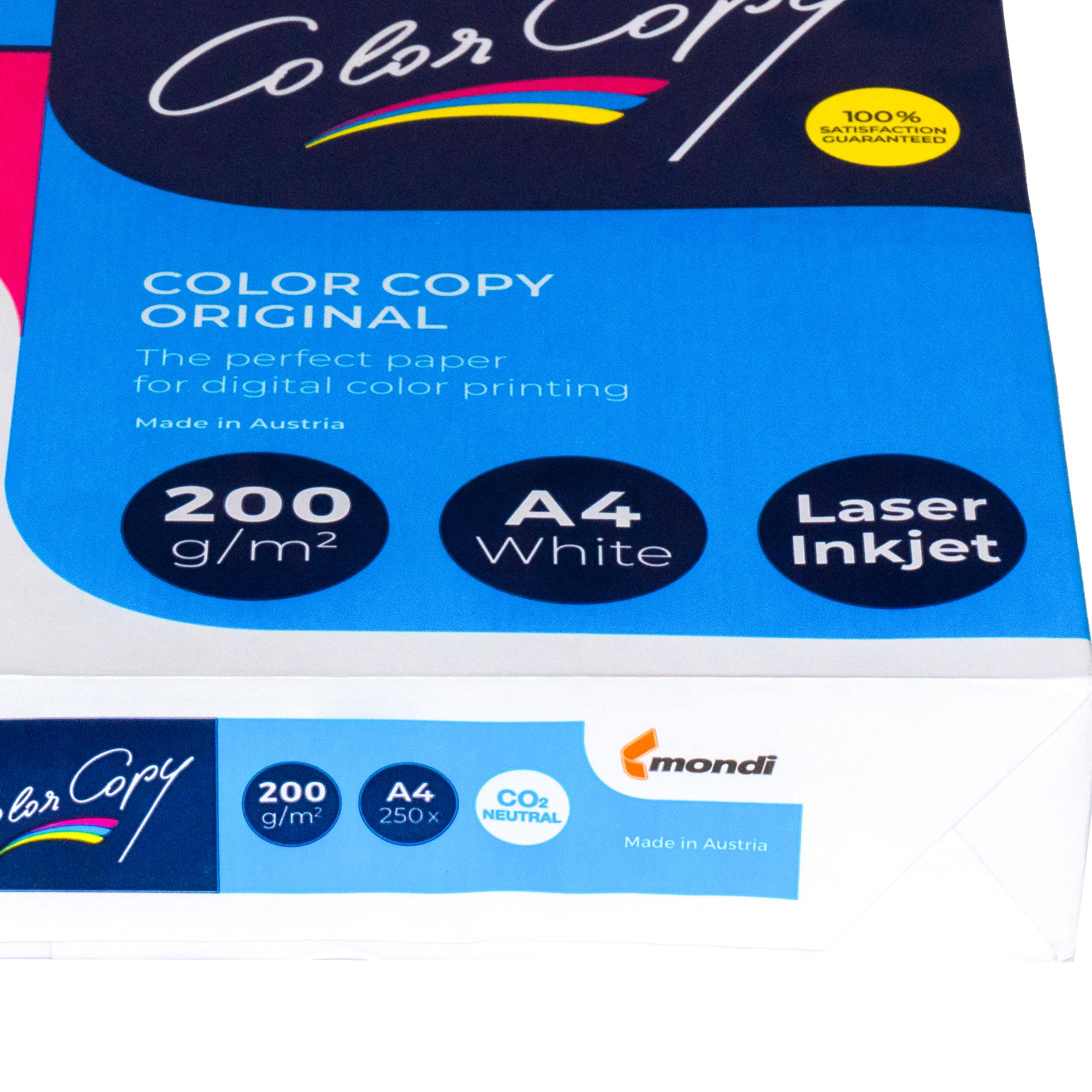 Папір для лазерного та струменевого друку А4 Color Copy 200 г/м2 250 арк