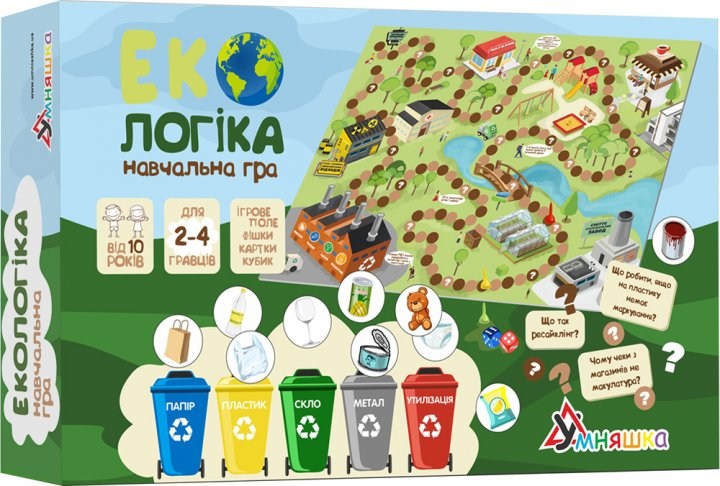 Игра настольная обучающая Экологика