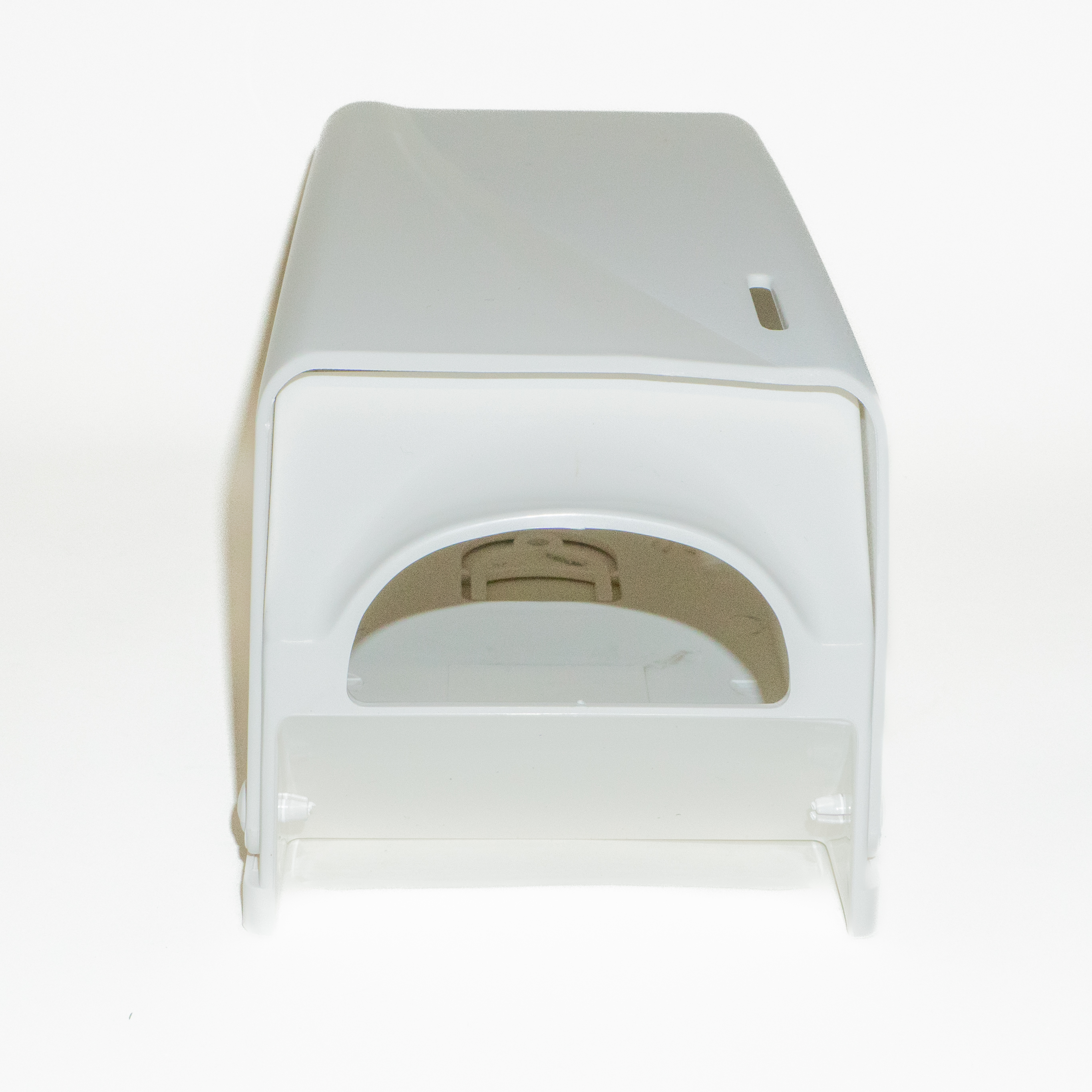 Диспенсер Rulopak для туалетного паперу в пачках, пластиковий, білий, 14*12,6*28см.