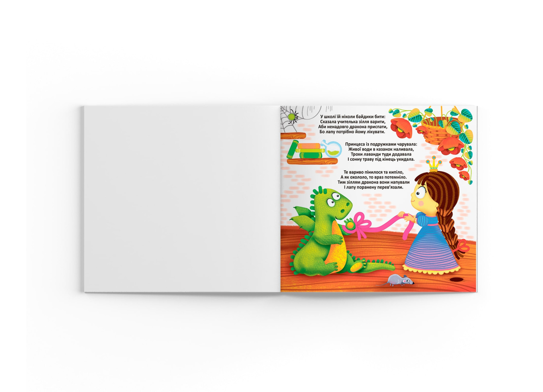 Водяні розмальовки багаторазові Принцеса