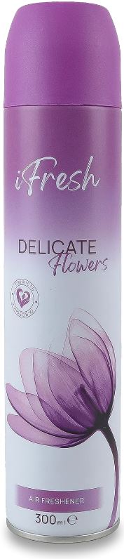 Освежитель воздуха аэрозольный iFresh 300 мл, delicate flowers