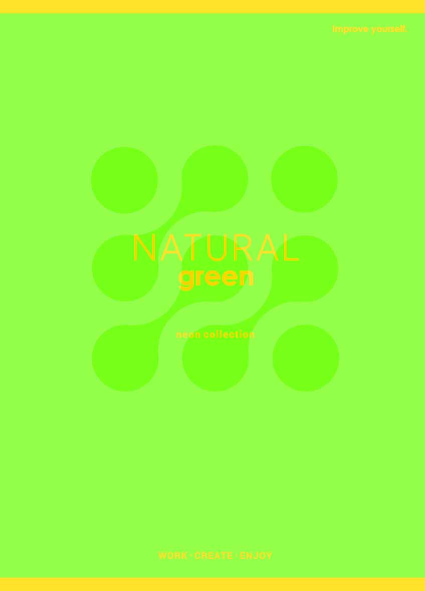 Зошит А5 60 арк скоба клітинка виб УФ лак мат лам флуор фар Genius 5401 Асорті