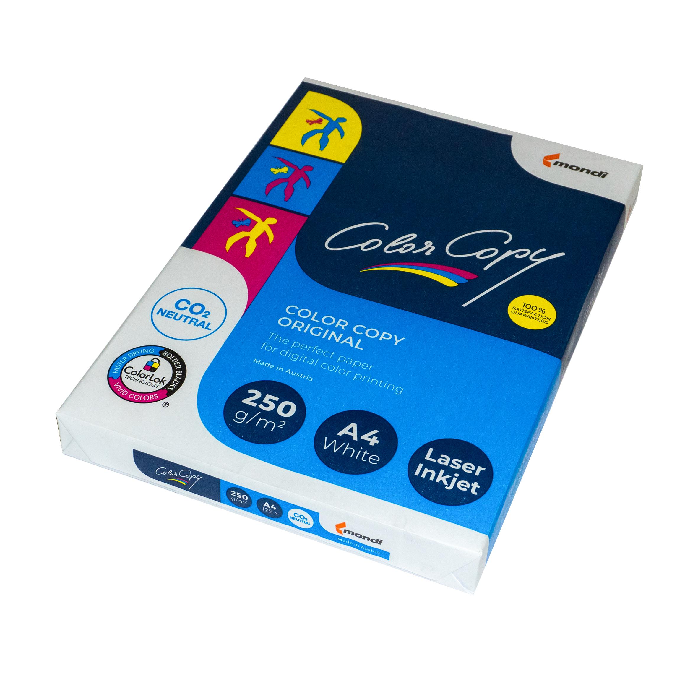 Папір для лазерного та струменевого друку А4 Color Copy 250 г/м2 125 арк