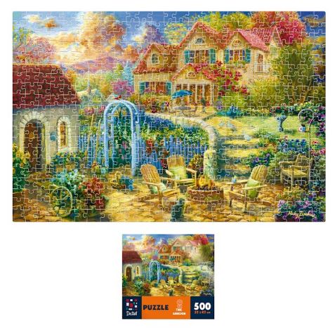 Пазлы 500 элементов Сад