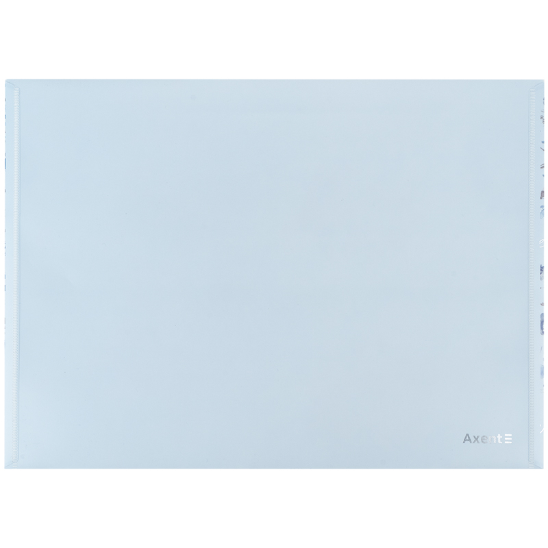 Папка на кнопці А4 Flower Symphony-2 блакитна