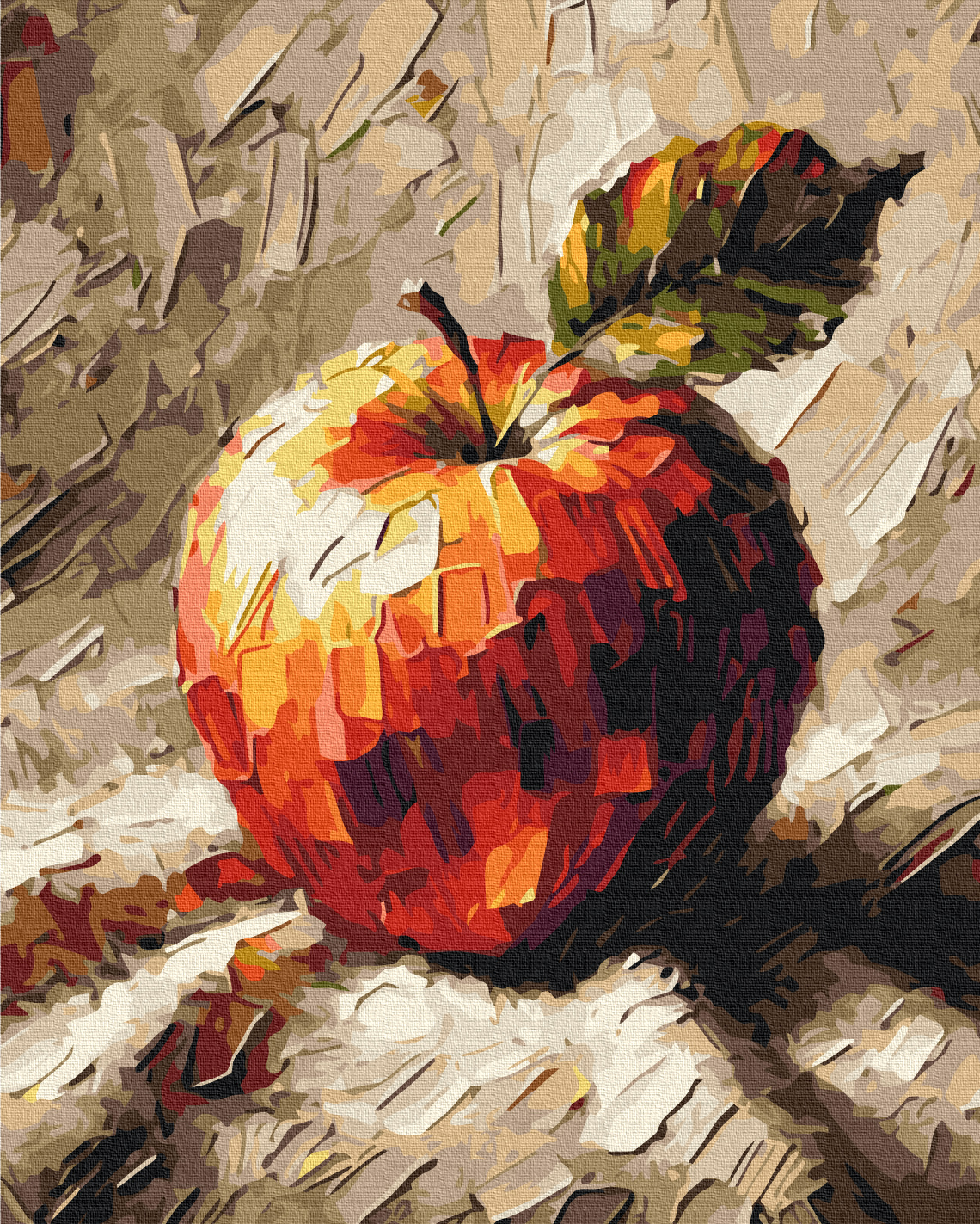 Картина за номерами 40×50 см Яблуко