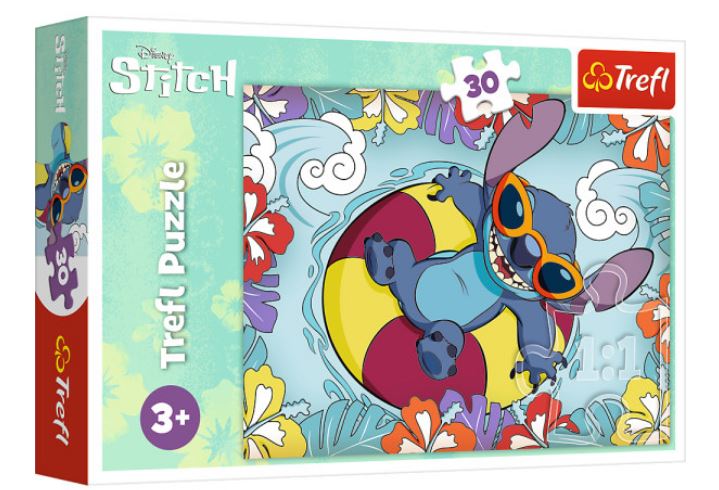 Пазли 30 Lilo&Stitch У відпустці