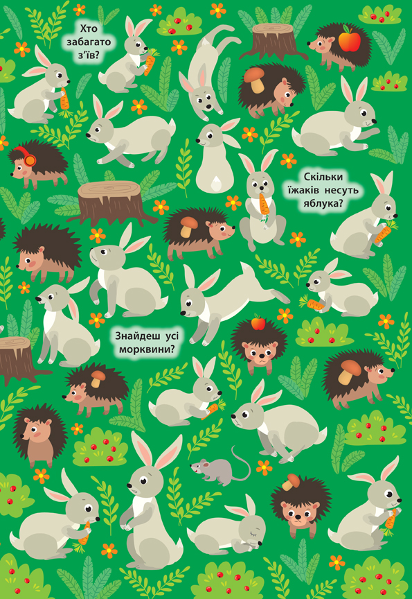 Книга Знайди та покажи Таємничий ліс