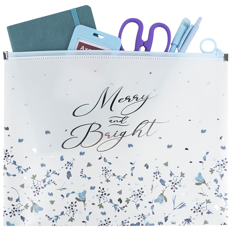 Папка zip-lock A4+ Axent Flower Symphony-1