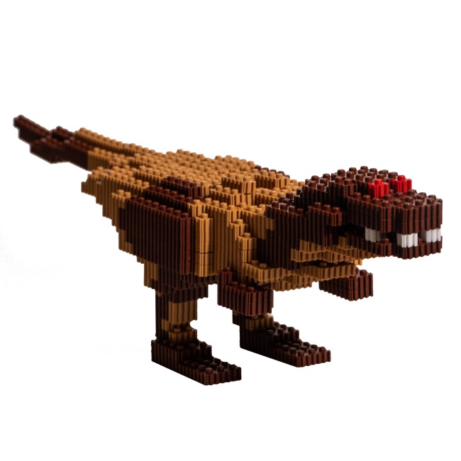 Конструктор піксельний Тиранозавр