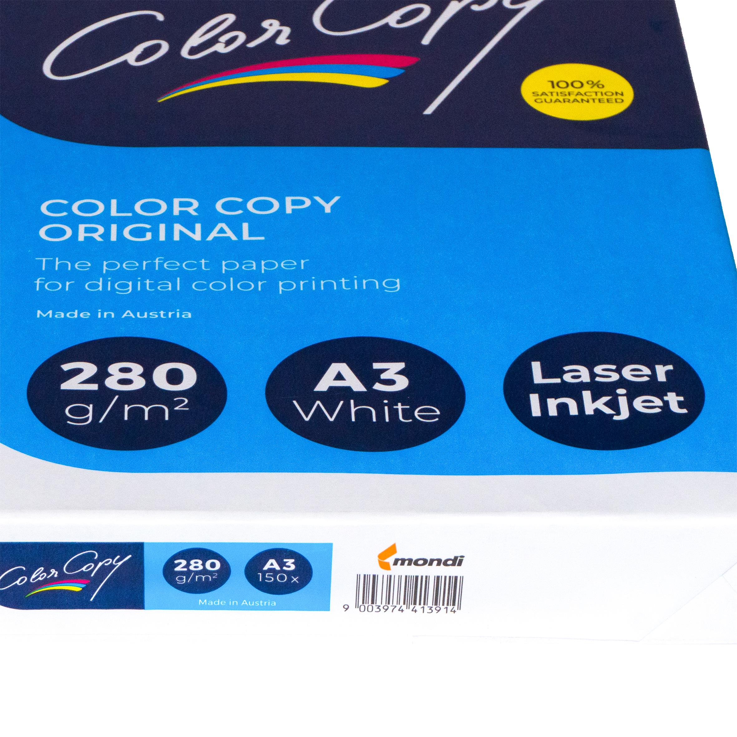 Папір для лазерного та струменевого друку А3 Color Copy 280 г/м2 150 арк