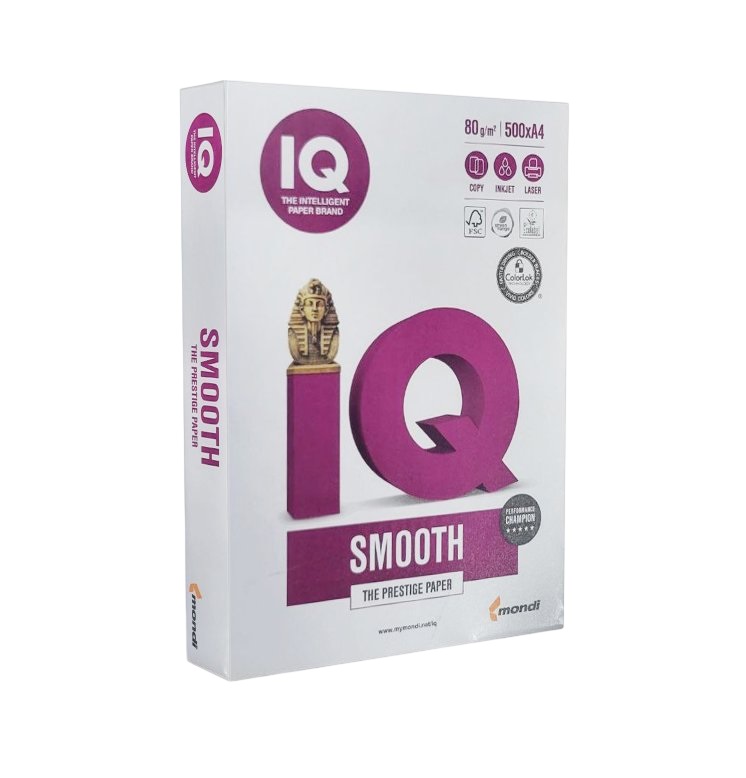 Папір офісний А4 IQ Smooth 500 арк