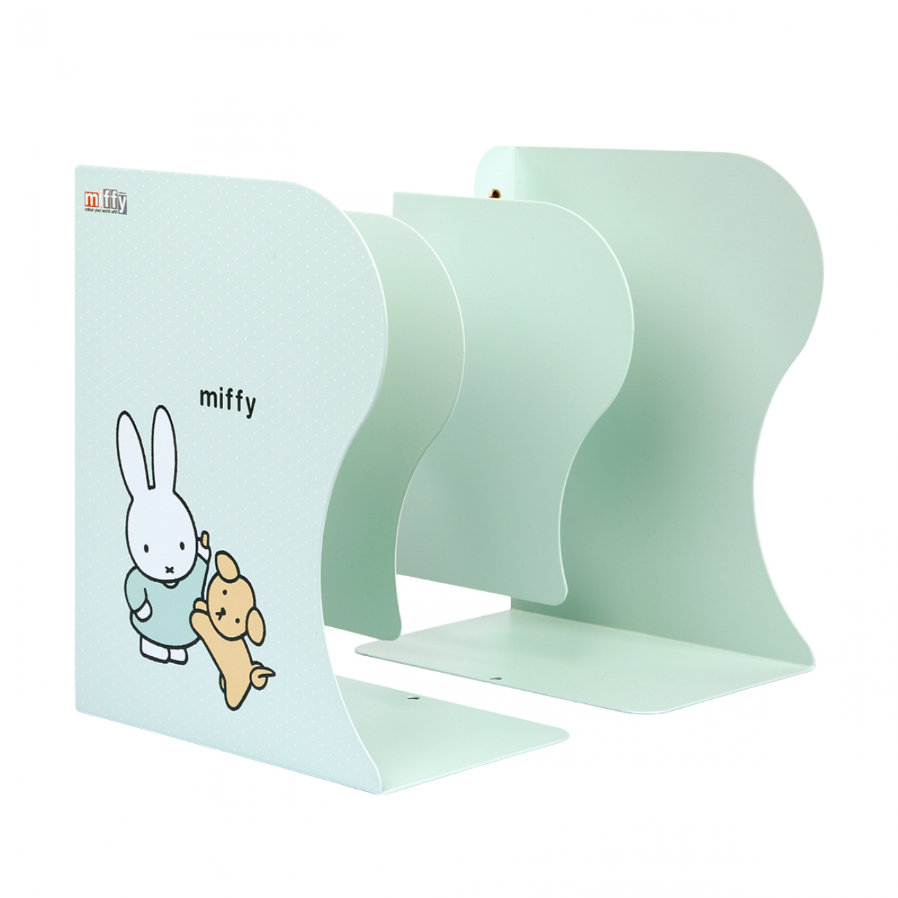 Подставка для книг вертикальная раздвижная Miffy металл