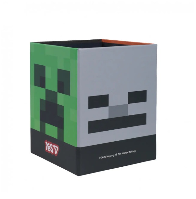 Підставка для ручок квадратна Yes Minecraft картон
