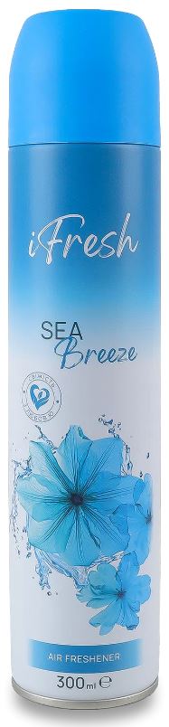 Освежитель воздуха аэрозольный iFresh 300 мл, sea breeze