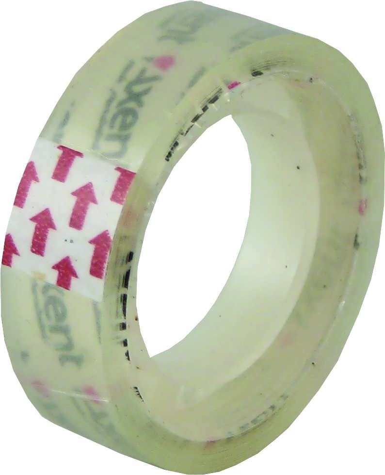 Лента клейкая Axent 12*10 яр прозрачная