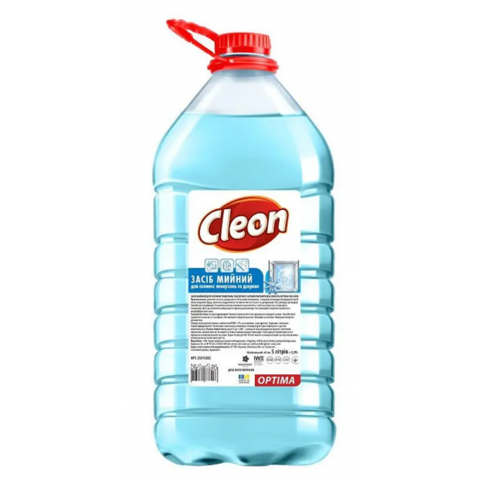 Засіб для скла Cleon Optima 5 л Морозна свіжість