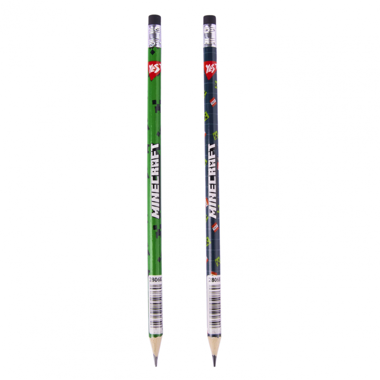 Карандаш графитный Yes Minecraft HB с ластиком